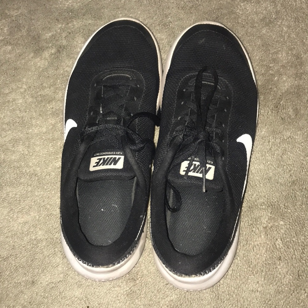 black and white nike’s